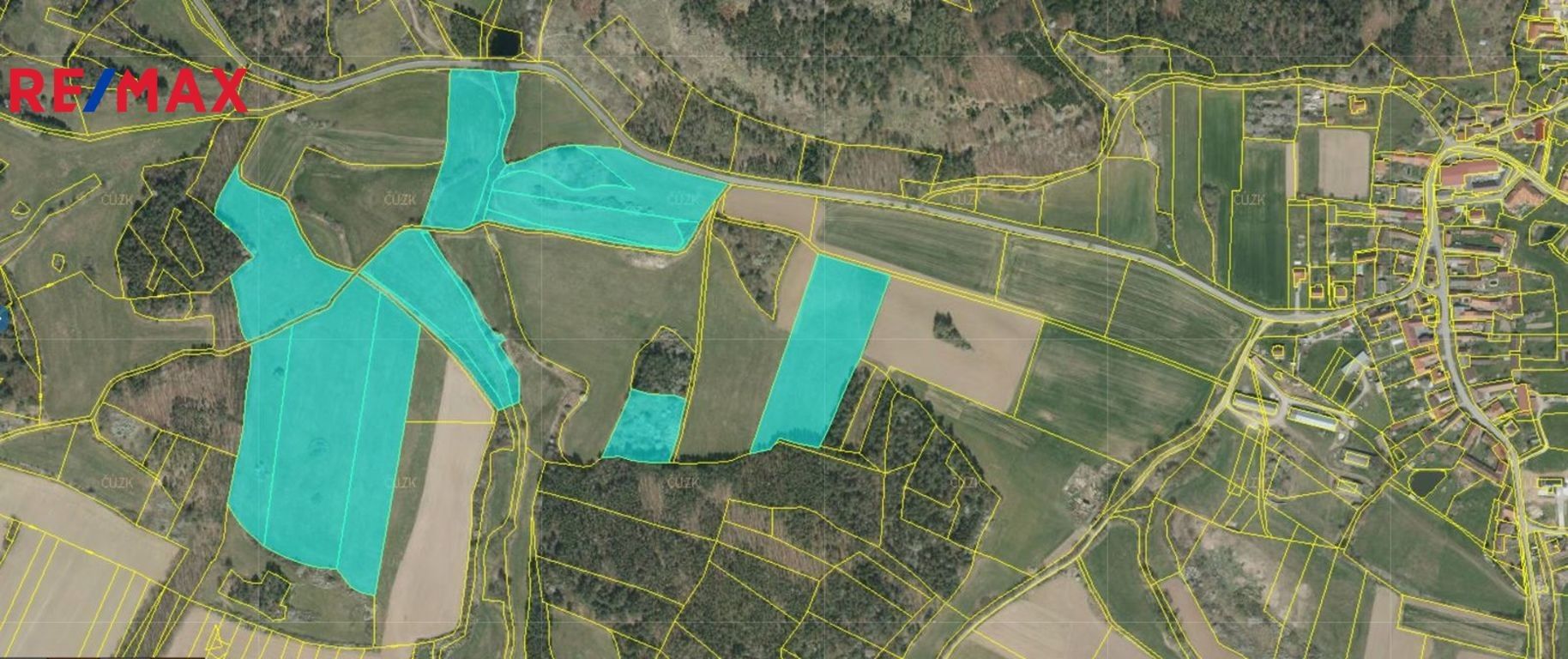 Prodej zemědělský pozemek - Třebohostice, 114 453 m²