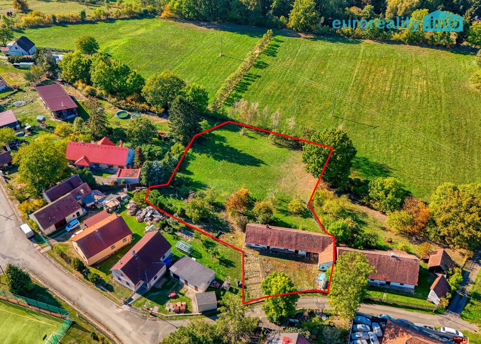 Prodej pozemek pro bydlení - Chocenice, 3 282 m² - 2