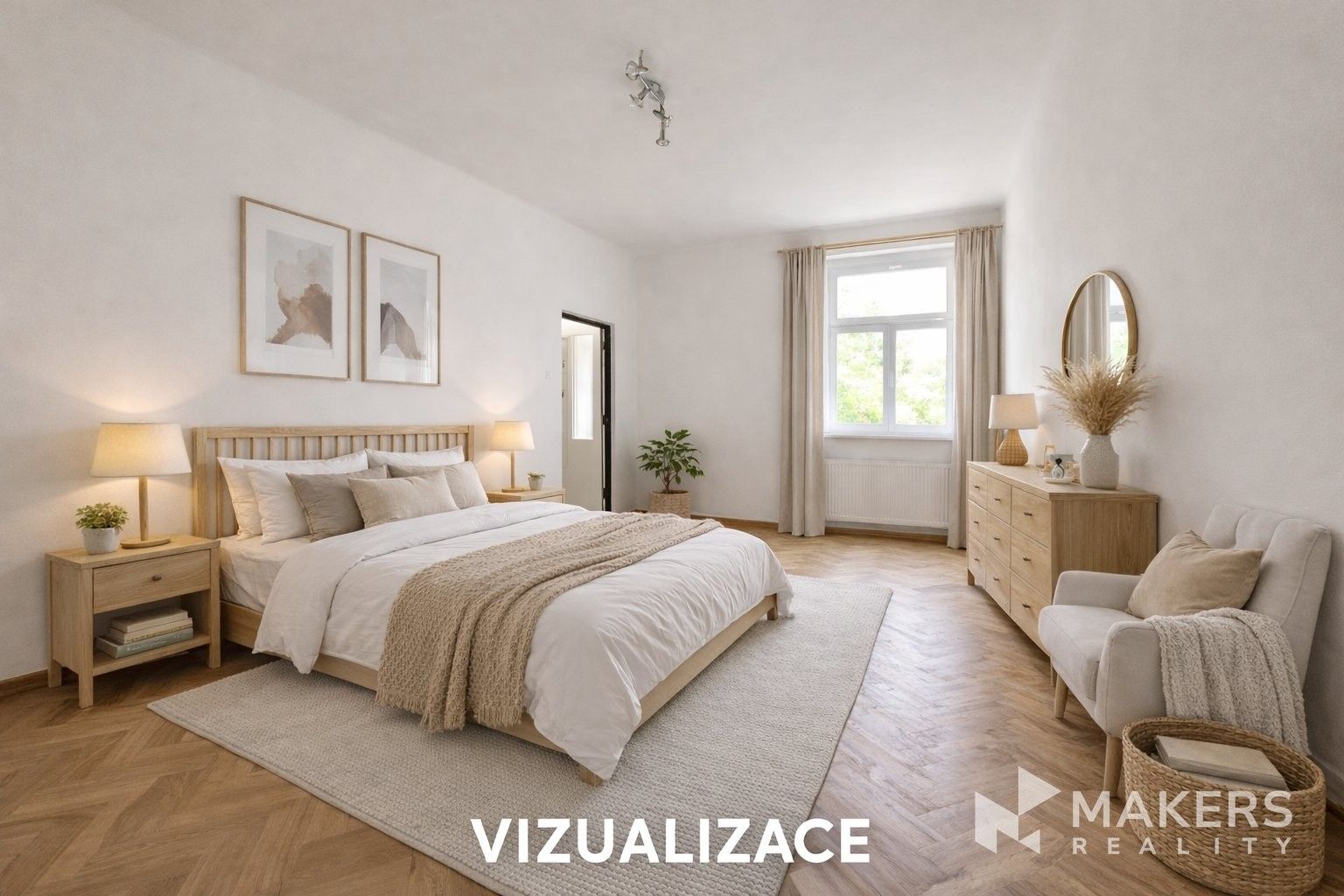 1+1, U kněžské louky, Praha, 70 m²