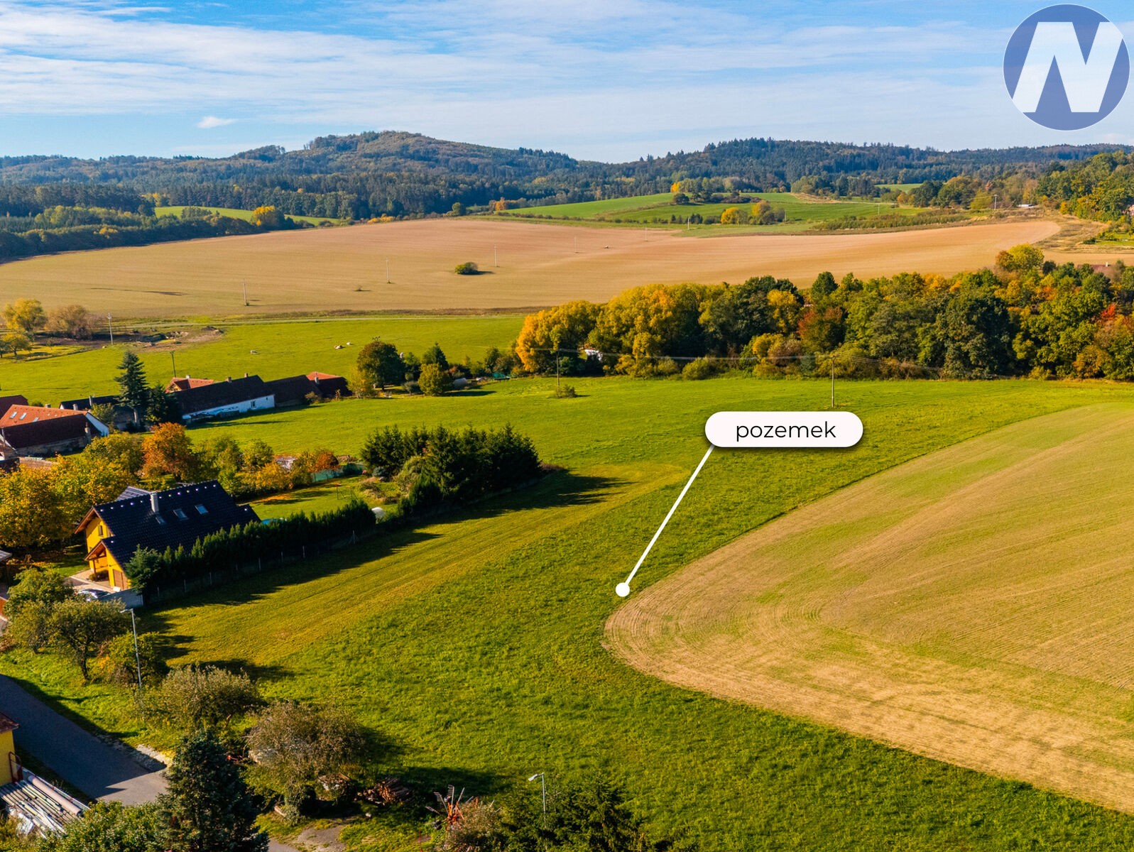 Pozemek pro bydlení · 1 877 m² · Kluky - 2
