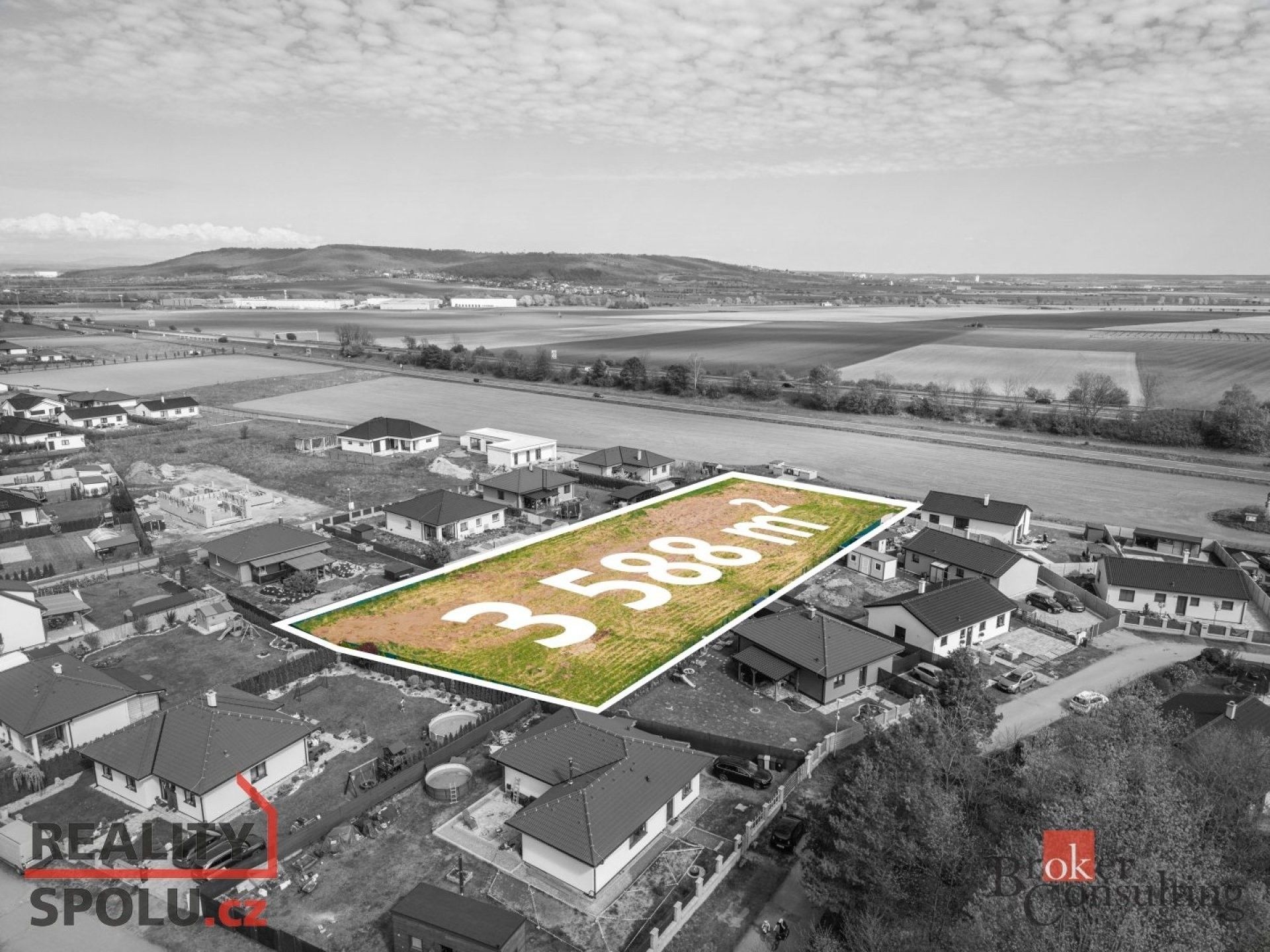 Pozemky pro bydlení, Písková Lhota, 3 588 m²