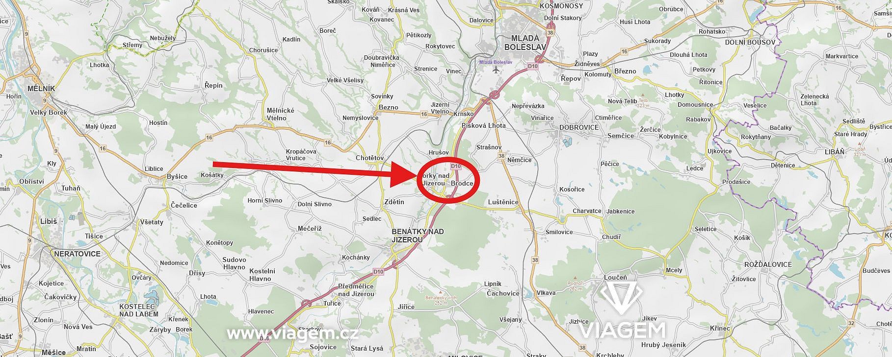 Zemědělský pozemek · Brodce, okres Mladá Boleslav - 3