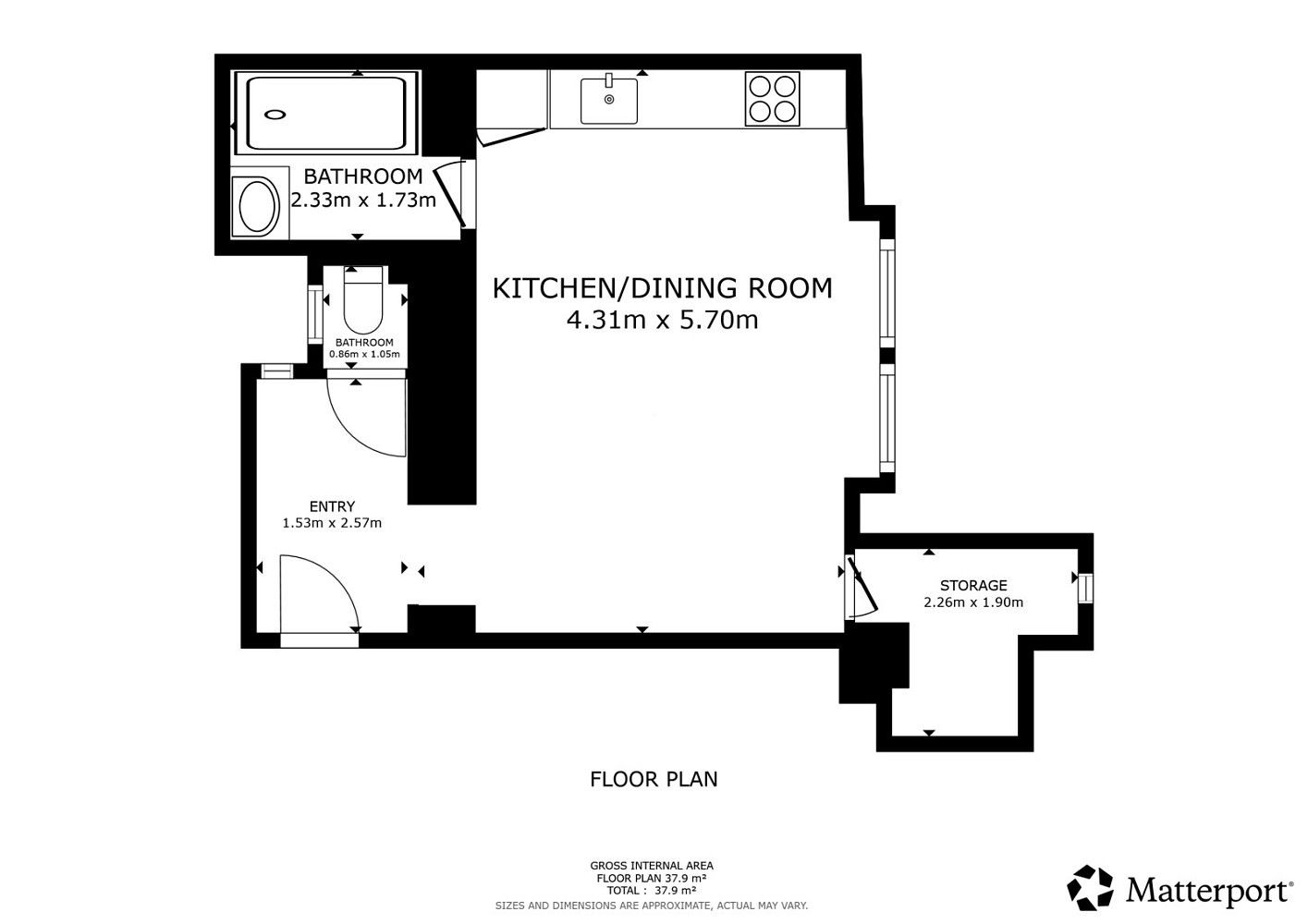 1+kk, Praha - Nusle, okres Praha 2, Hlavní město Praha, 38 m² - 2