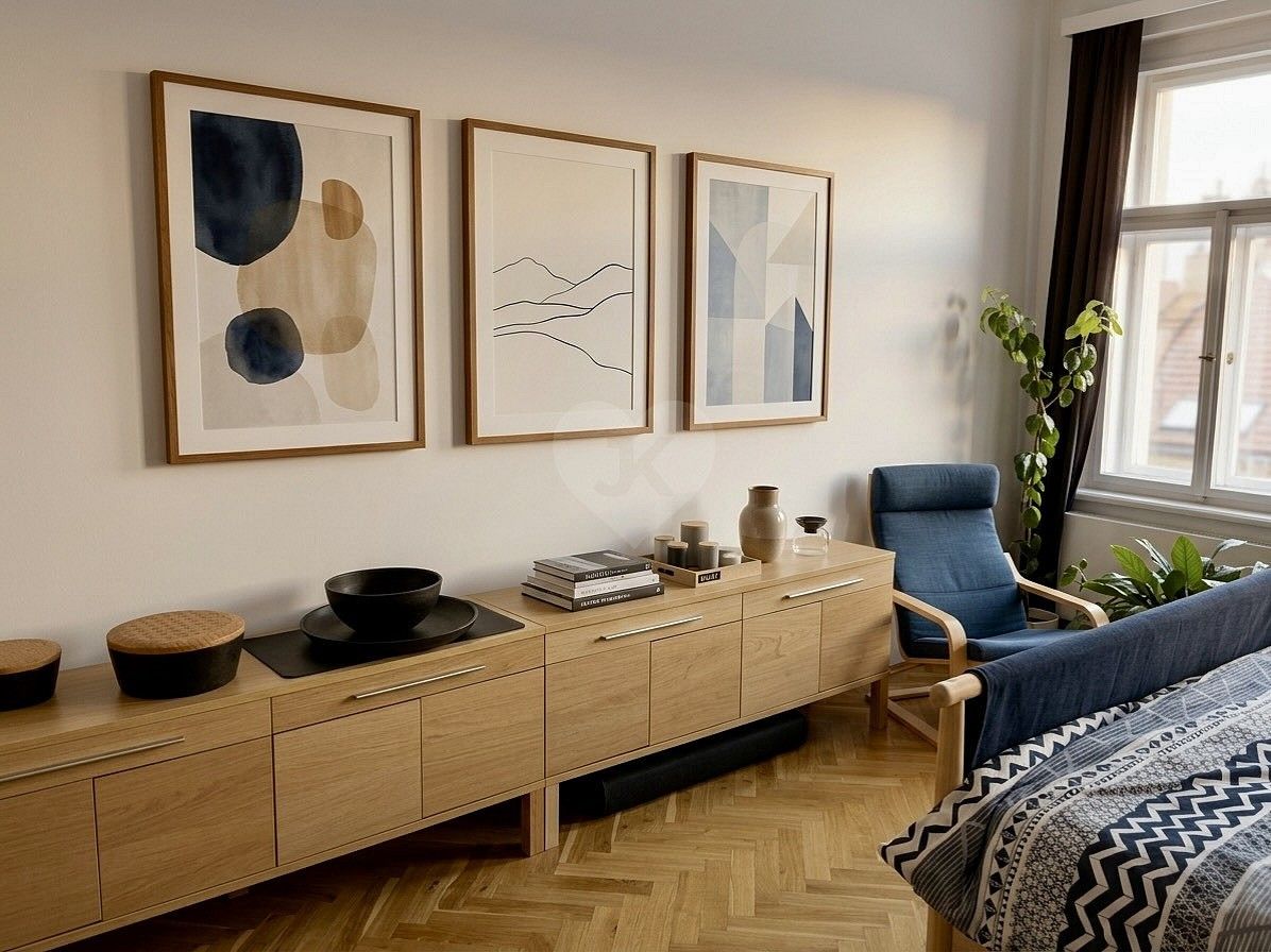 Pronájem byt 2+kk - Dobrovského, Praha 7 - Holešovice, 52 m² - 5