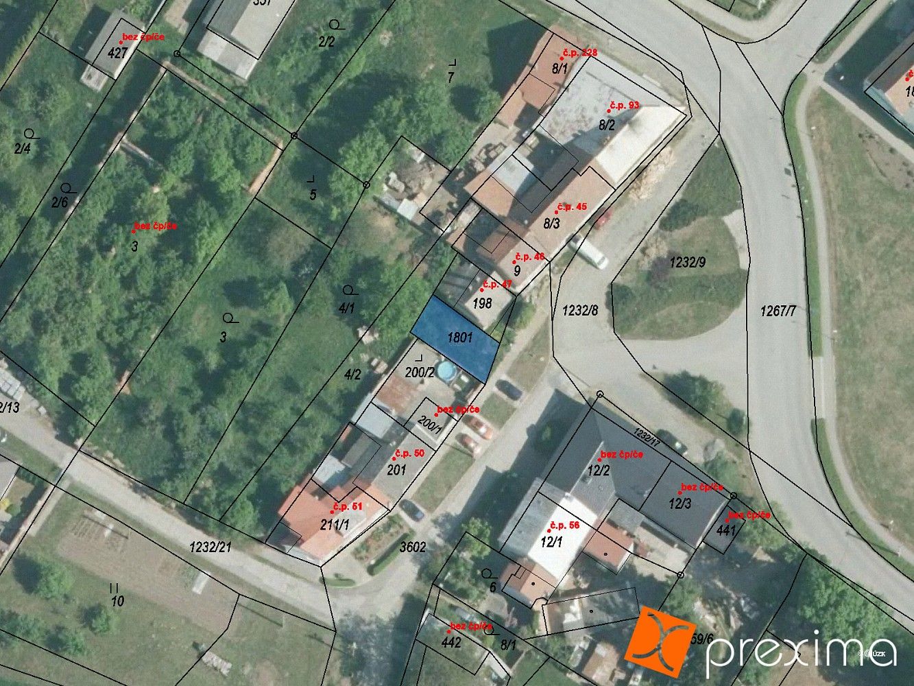 Pozemky pro bydlení, Dobromilice, okres Prostějov, Olomoucký kraj - 1