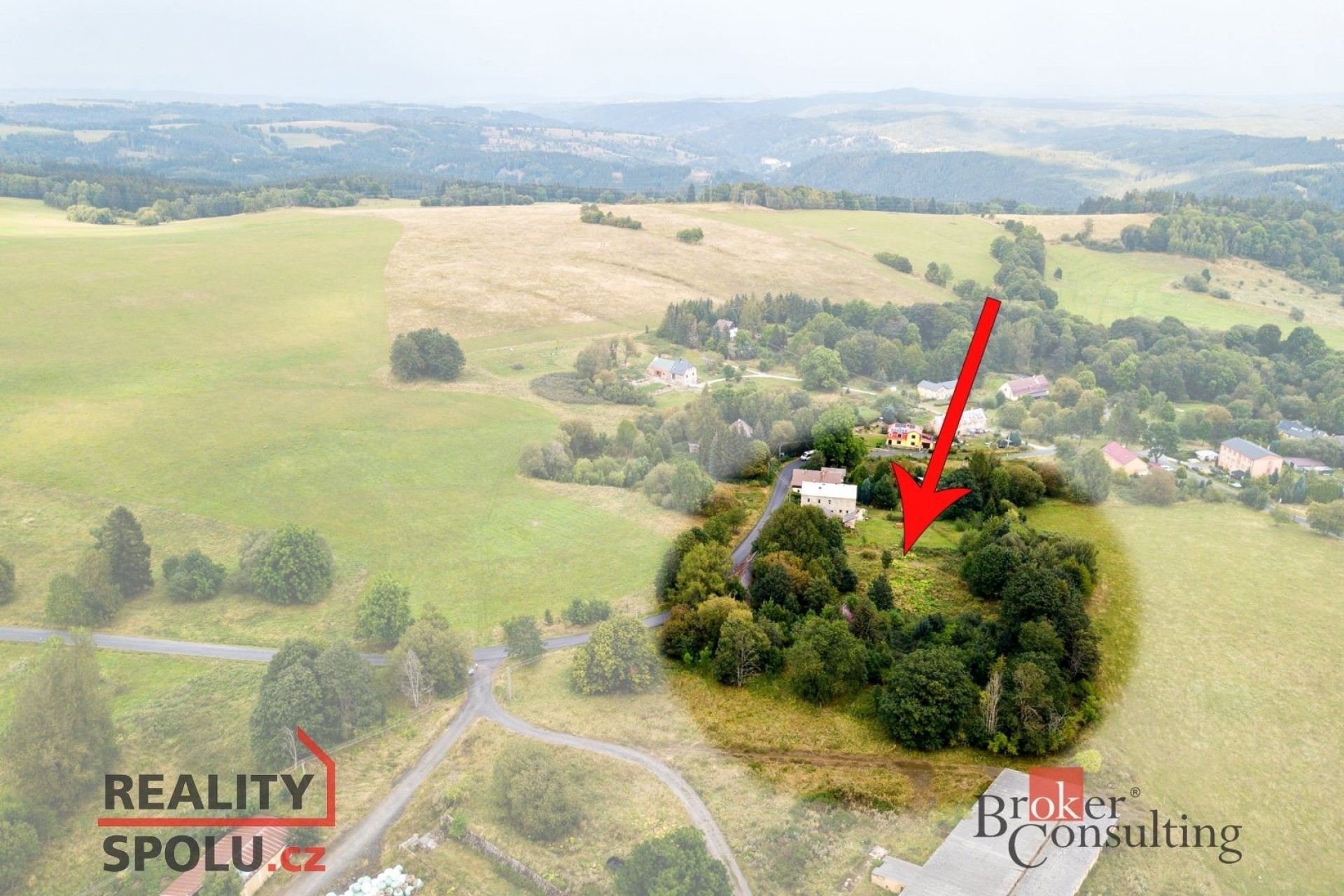 Prodej pozemek - Louka, Nová Ves, 3 562 m²