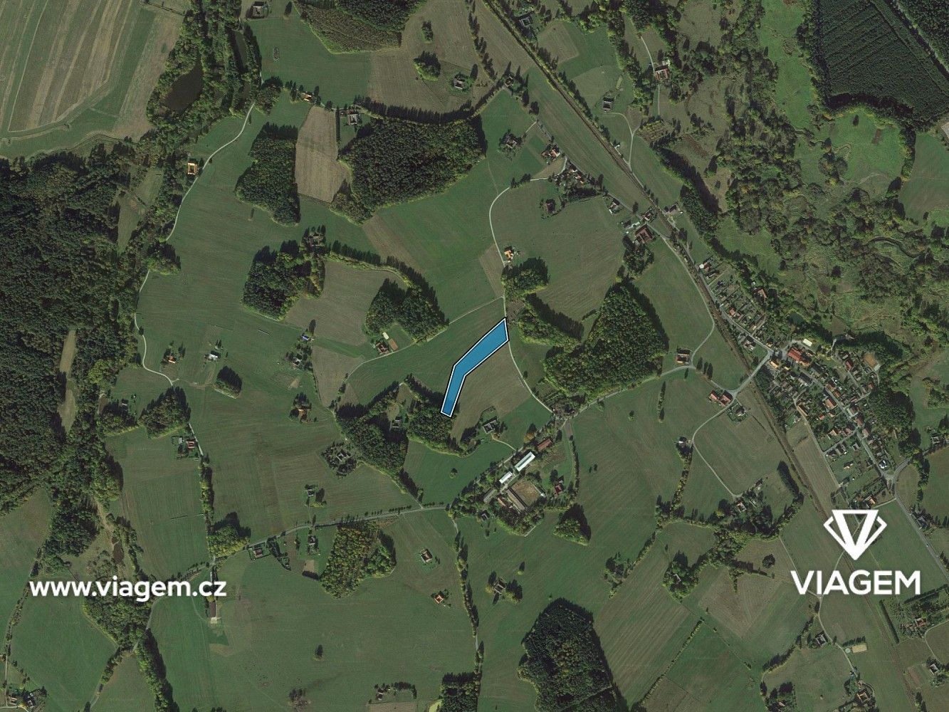 Zemědělský pozemek · Dvory nad Lužnicí, okres Jindřichův Hradec, Jihočeský kraj - 3
