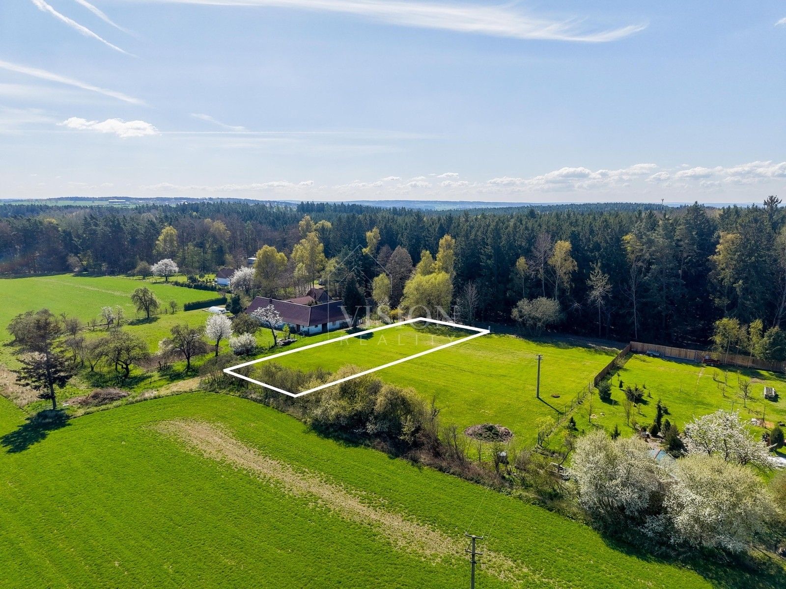 Pozemek pro bydlení, 1 291 m²
