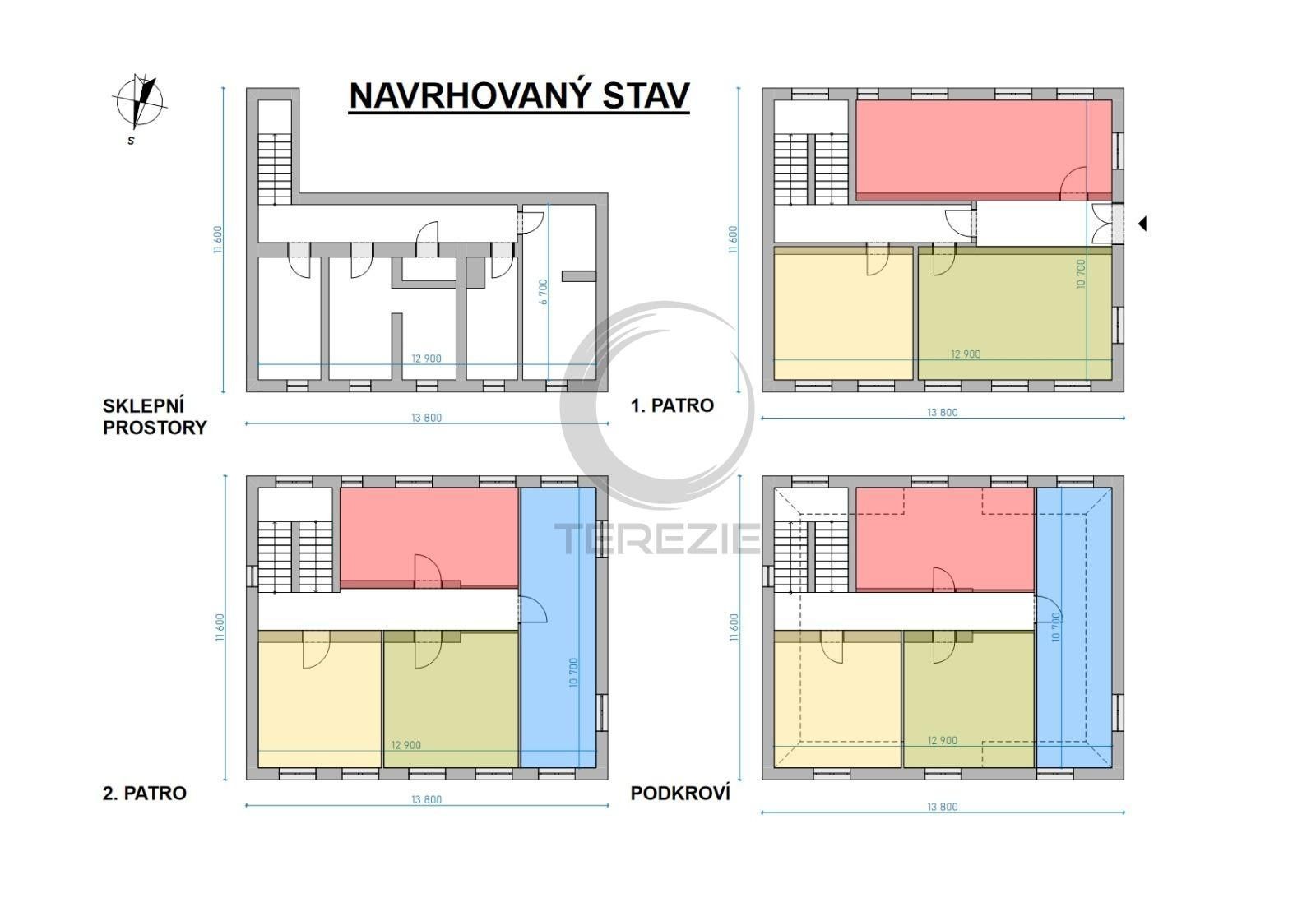 Činžovní dům · 382 m² · K Přejezdu, Ústí nad Labem - 3