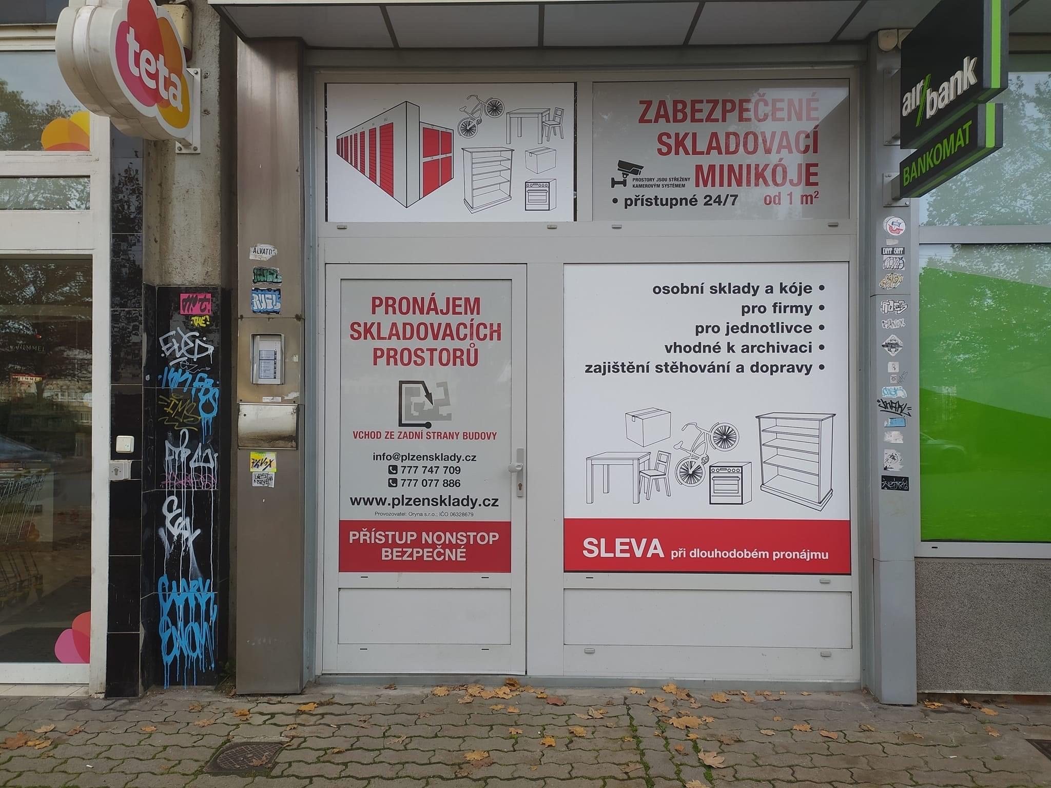 Pronájem sklad - Americká , Plzeň, 5 m²