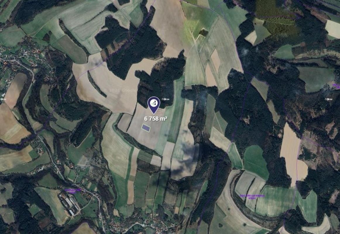 Prodej zemědělský pozemek - Prostřední Poříčí, 6 758 m²