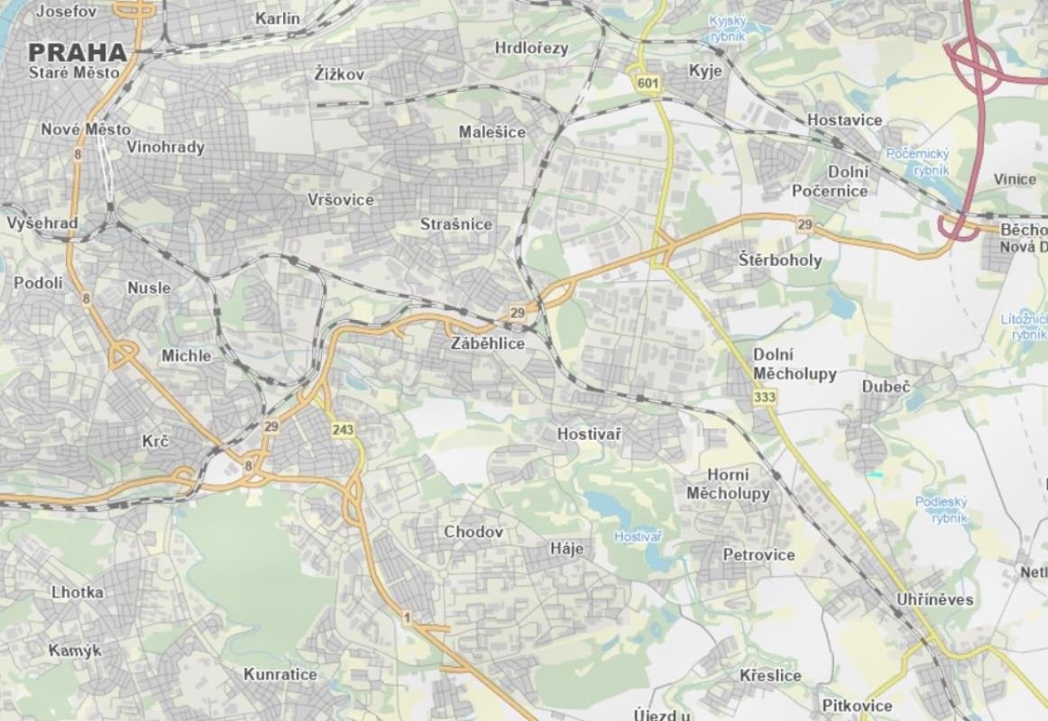 Louka · 4 726 m² · Dubeč, Praha - 3