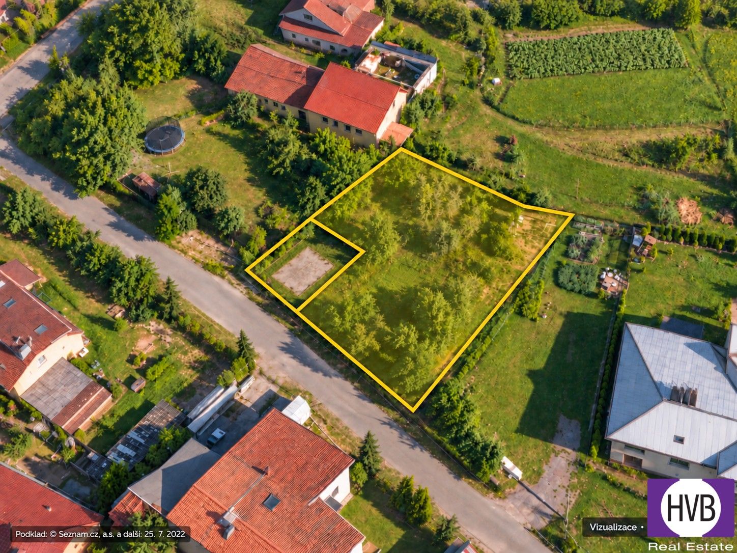 Prodej zahrada - Krňany, 364 m² - 2