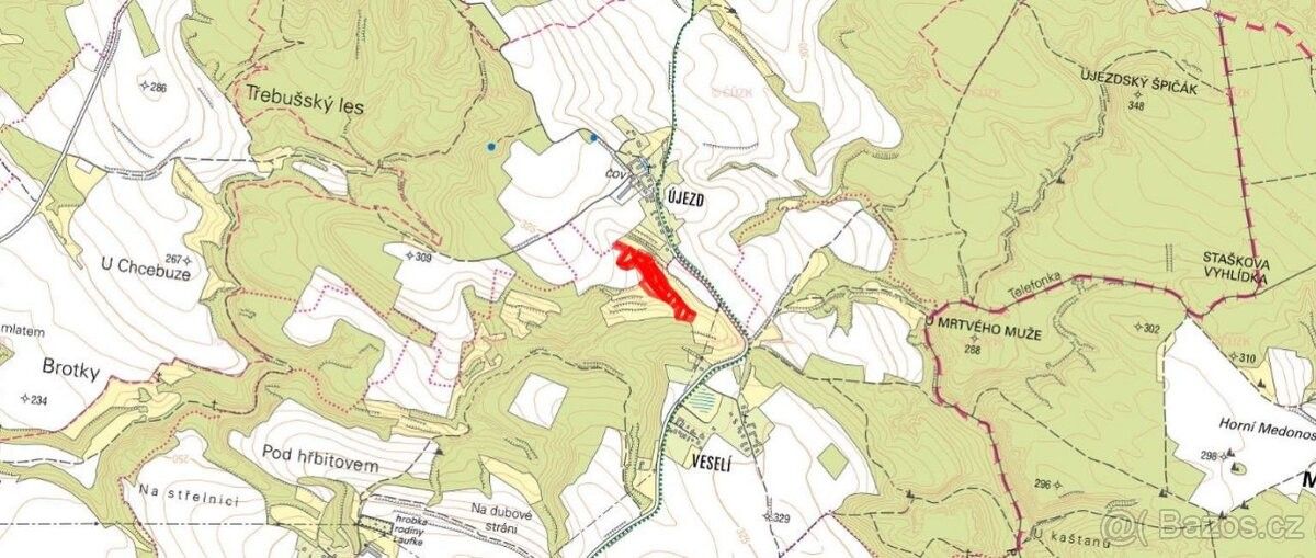 Prodej pozemek pro bydlení - Chcebuz, 411 73