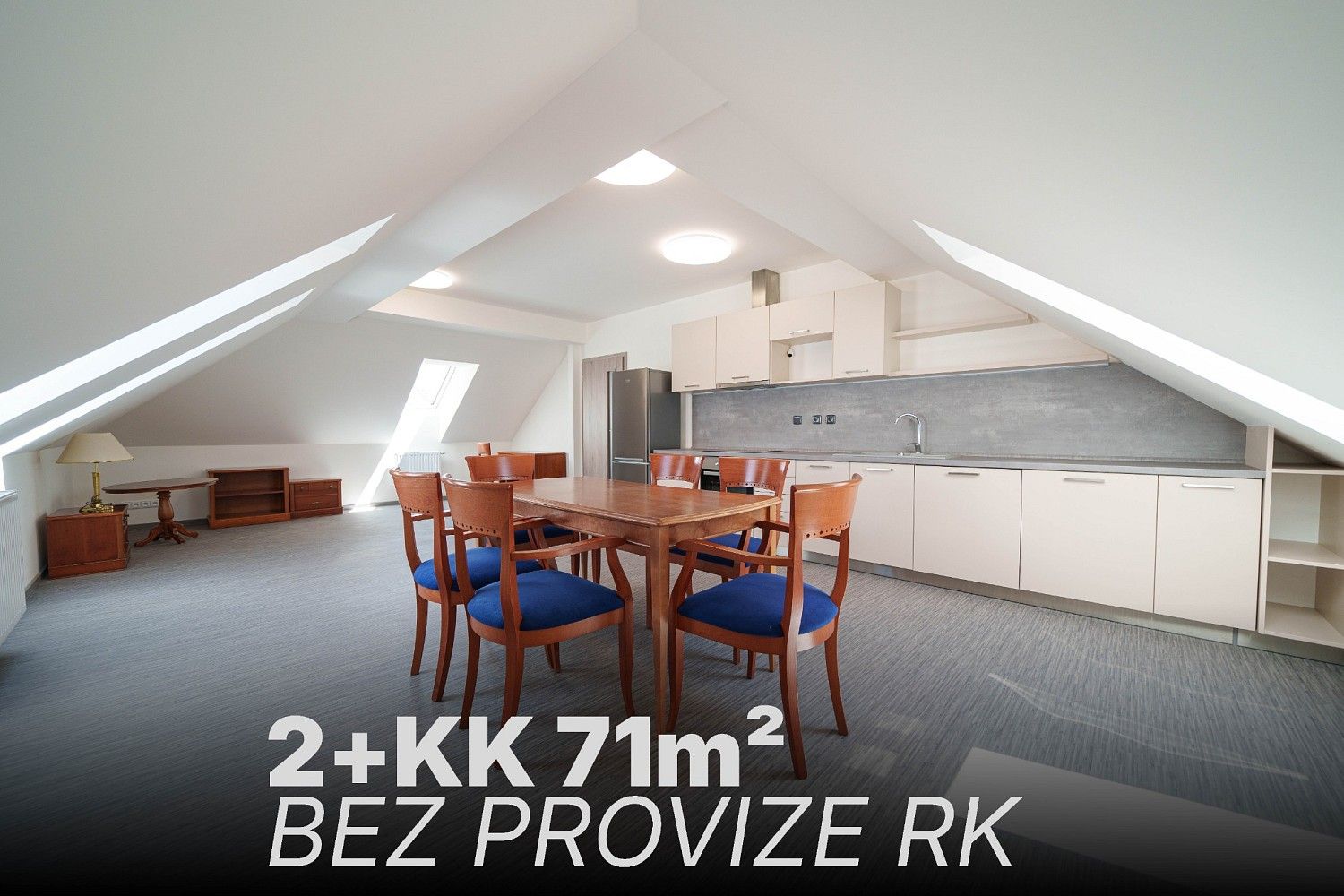 Pronájem byt 2+kk - Jindřichův Hradec - Jindřichův Hradec I, Jihočeský kraj, 71 m² - 1