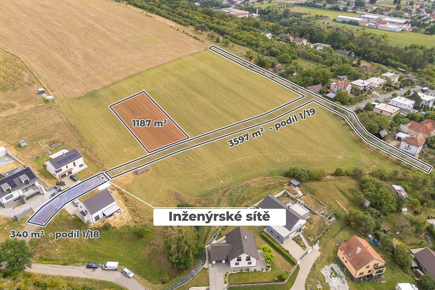 Prodej pozemek pro bydlení - Zlín - Lužkovice - 2