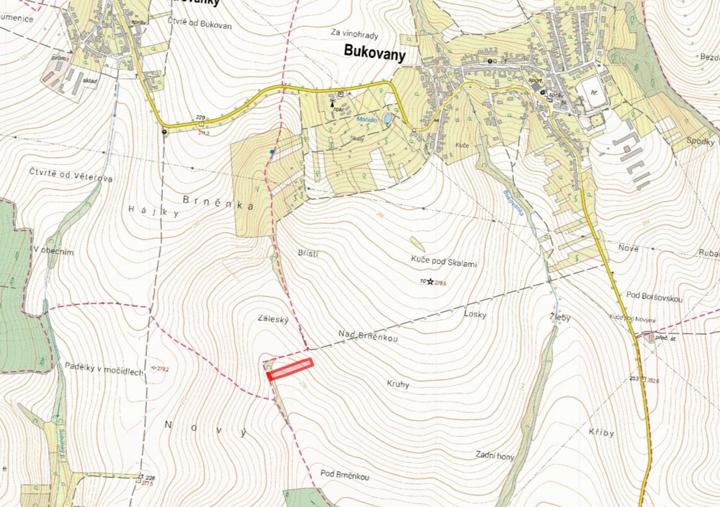 Zemědělské pozemky, Bukovany, okres Hodonín, Jihomoravský kraj - 2