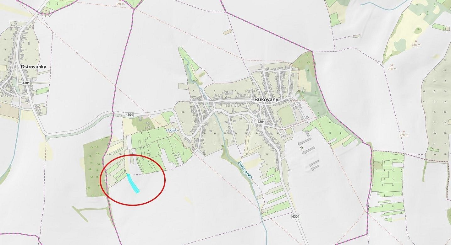 Zemědělský pozemek, 3 021 m²