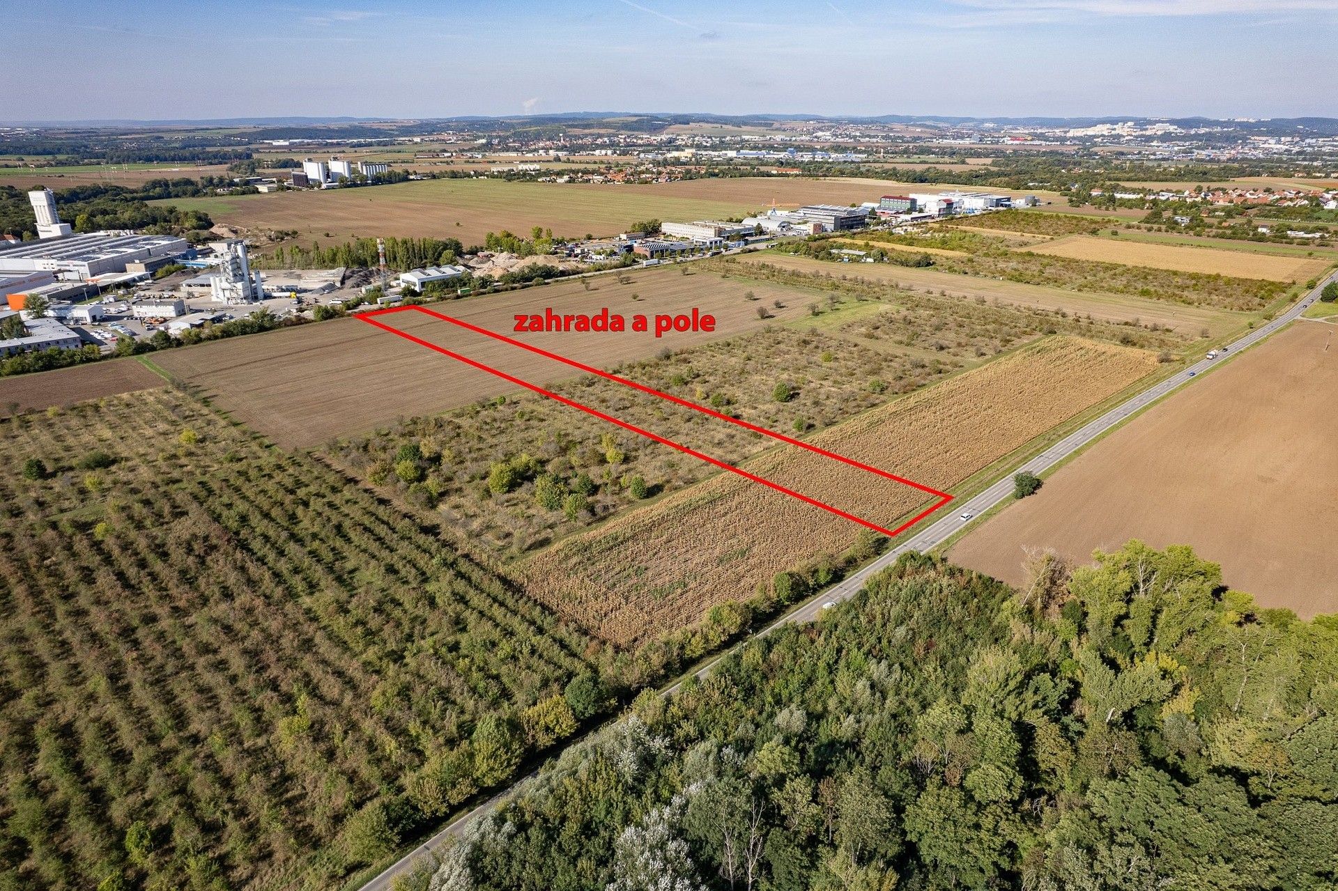 Zemědělské pozemky, Brno