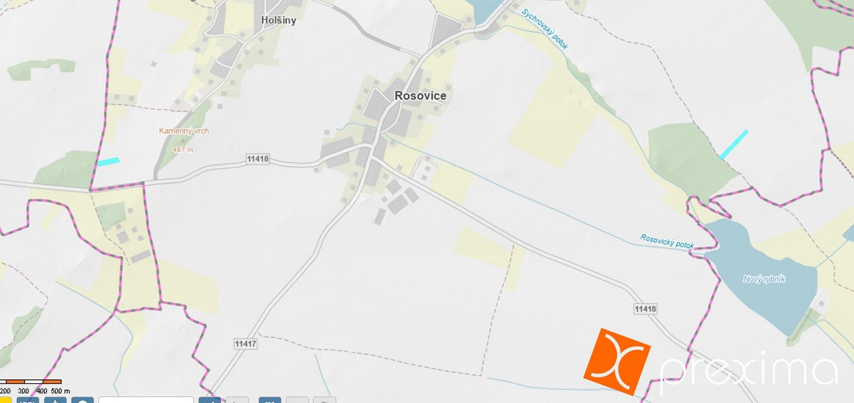 Prodej zemědělský pozemek - Rosovice, okres Příbram - 5