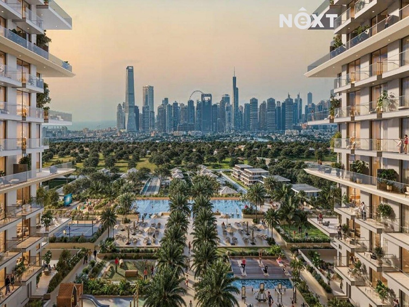 1+kk, Springs 4, Spojené arabské emiráty, 40 m² - 1