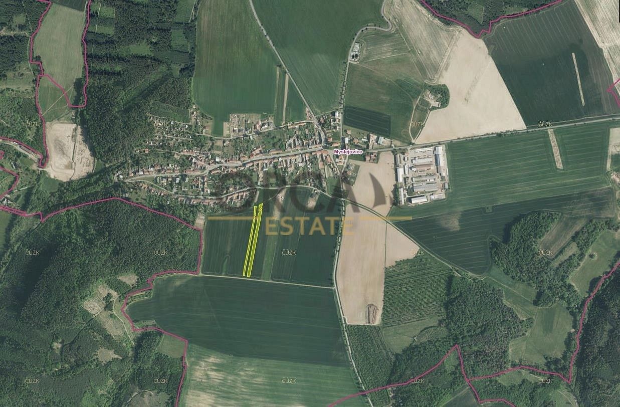 Prodej zemědělský pozemek - Myslejovice, okres Prostějov, Olomoucký kraj - 2