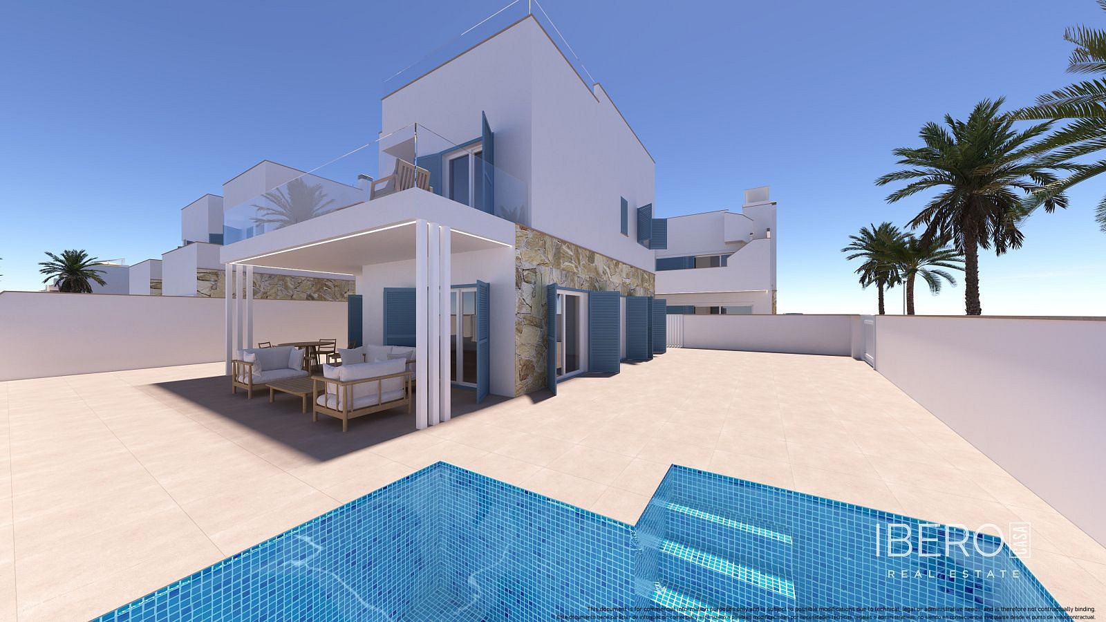 3+kk, Torre de la Horadada, Španělsko, 68 m² - 2