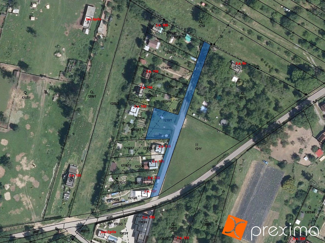 Prodej zahrada - Jemnice, okres Třebíč, Kraj Vysočina - 1