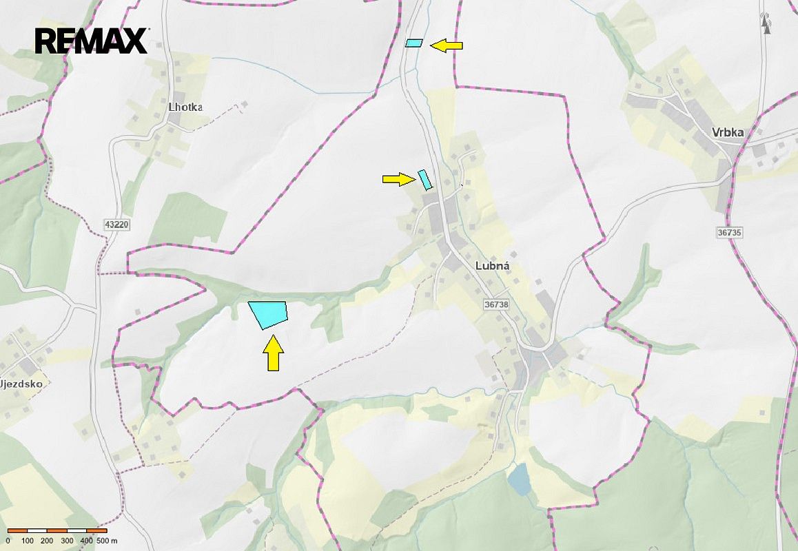 Zemědělský pozemek, 21 481 m²