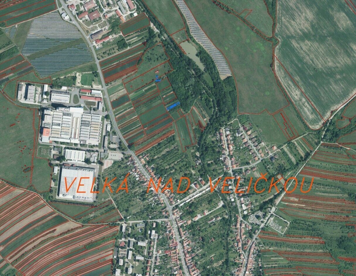 Prodej pozemek - Velká nad Veličkou, 258 m²