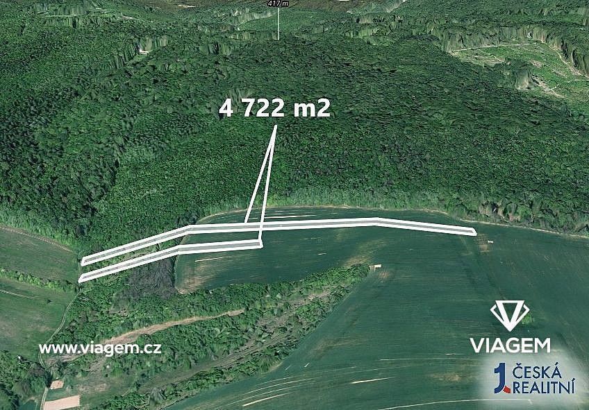 Zemědělský pozemek, 4 722 m²