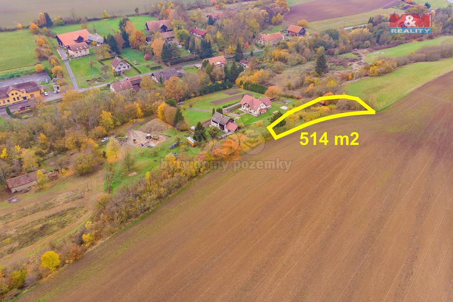 Louka, 514 m²