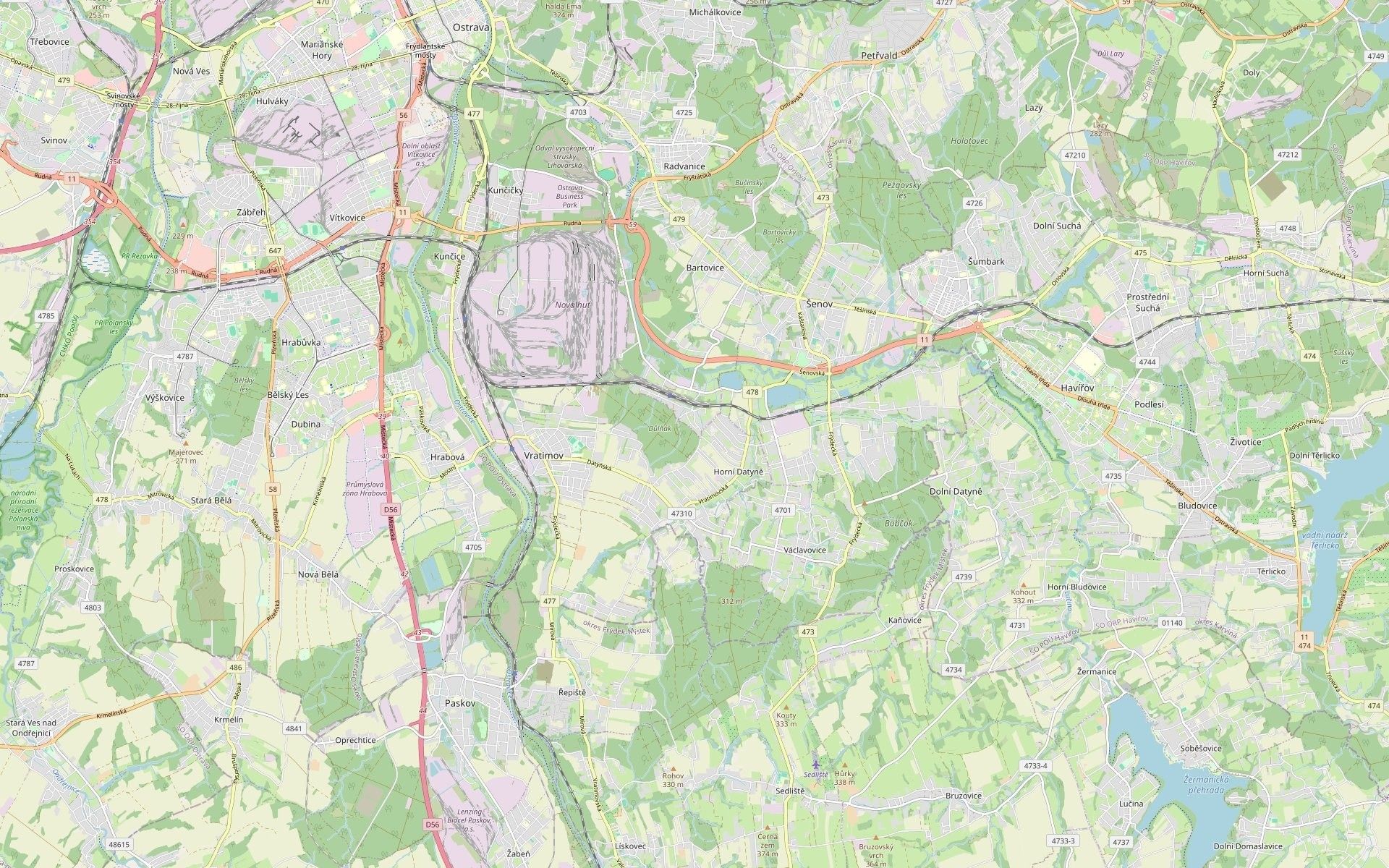Louka · 26 555 m² · Ostrava - 4