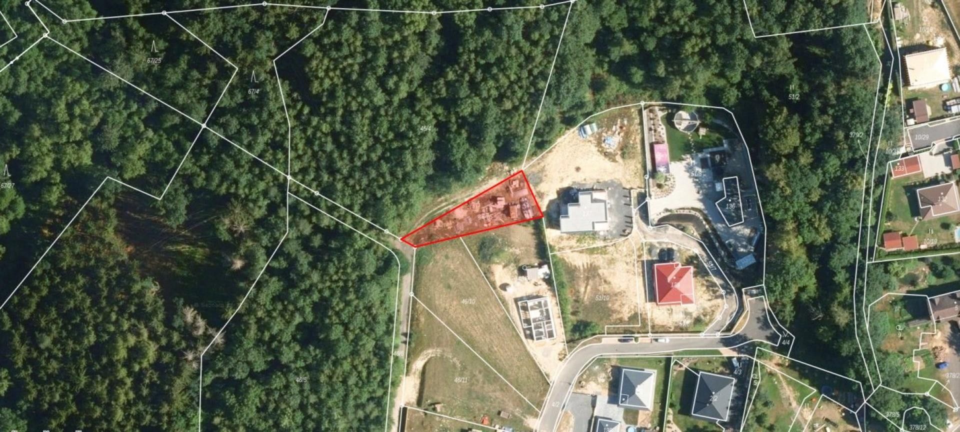 Zahrada, 584 m²