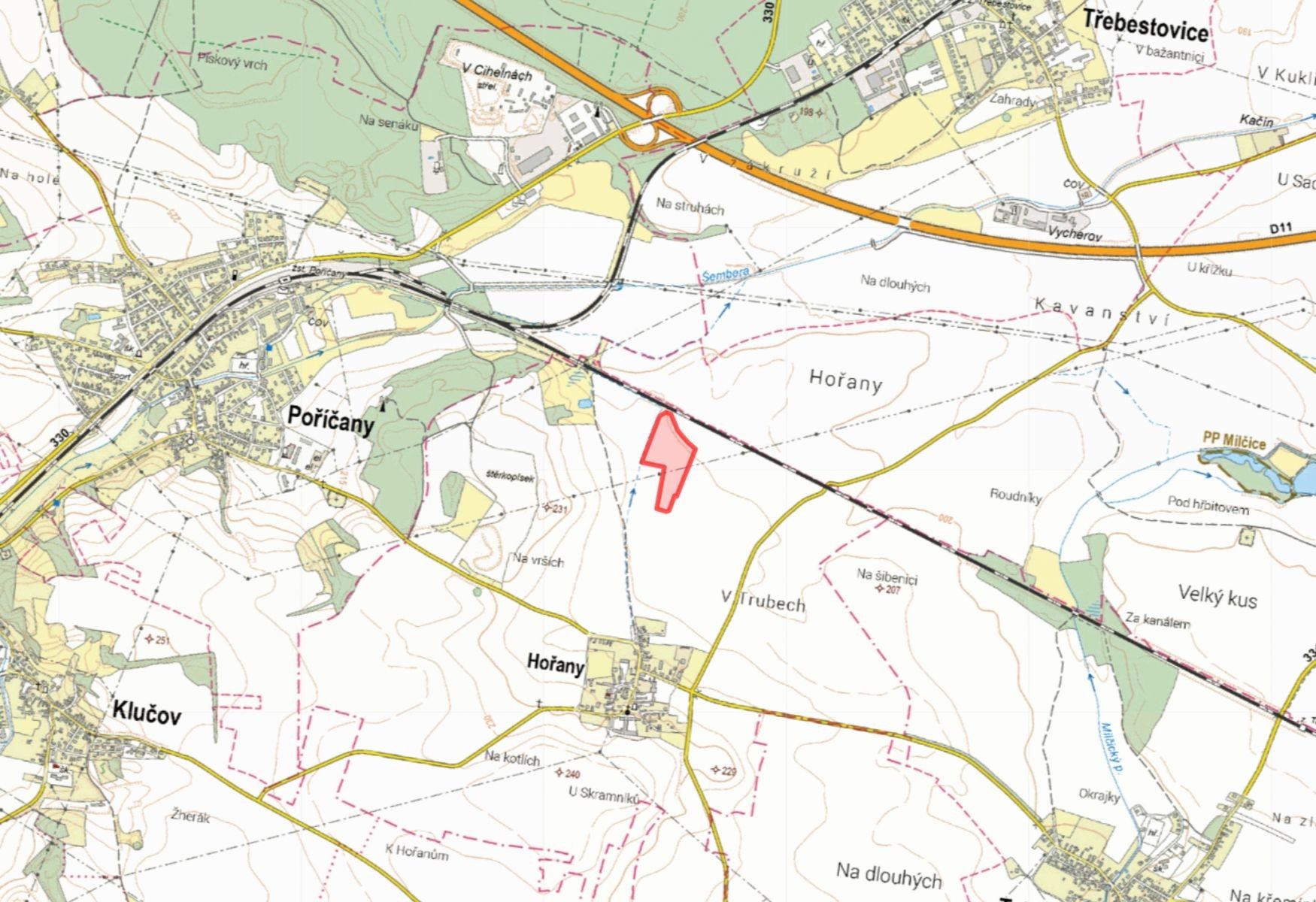 Zemědělské pozemky, Hořany - 2
