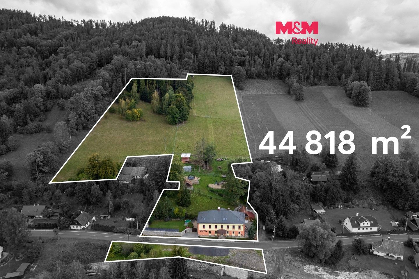 Prodej rodinný dům - Spálené, Holčovice, 550 m² - 1