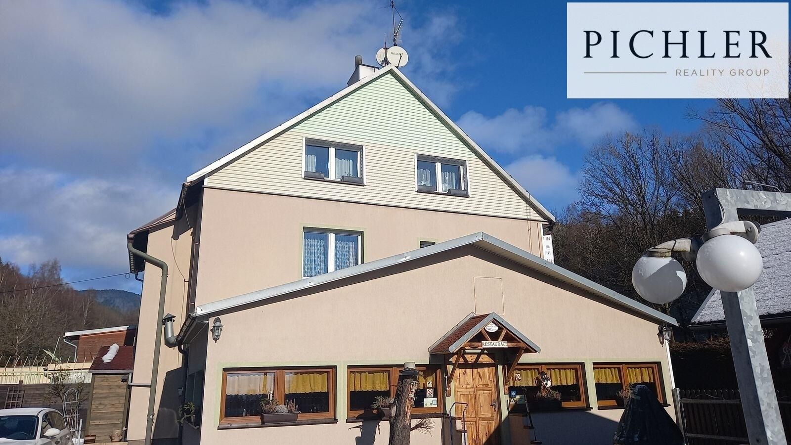 Prodej ubytovací zařízení - Horní Žďár, Ostrov, 460 m²