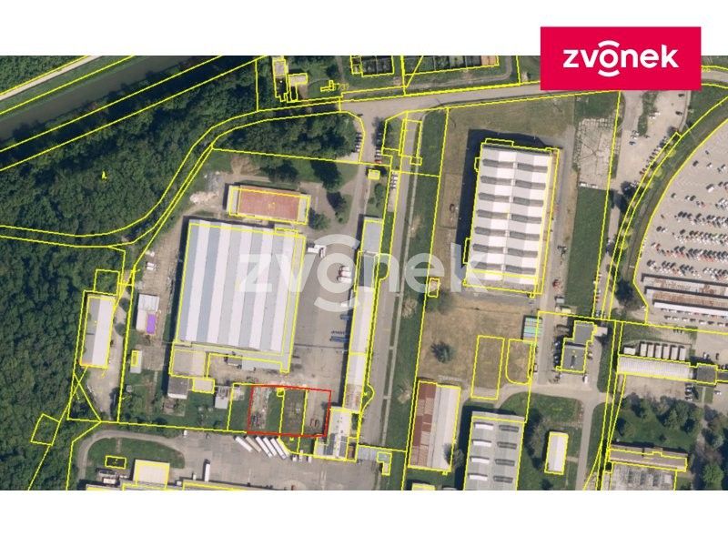 Pronájem komerční pozemek - Kunovice, 1 m²