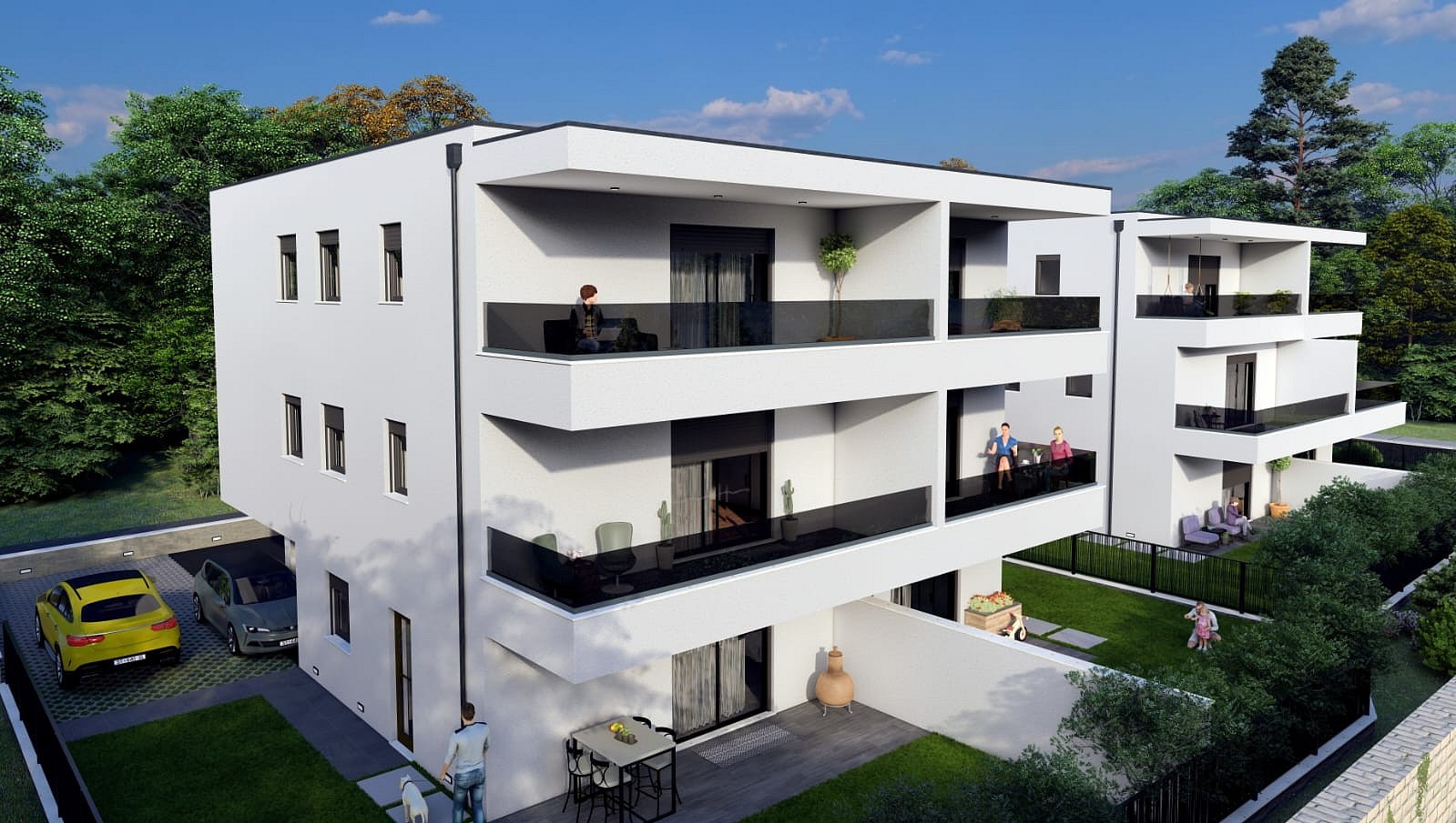 Byty, Kaštela, Splitsko-dalmatinska županija, Chorvatsko, 66 m² - 2
