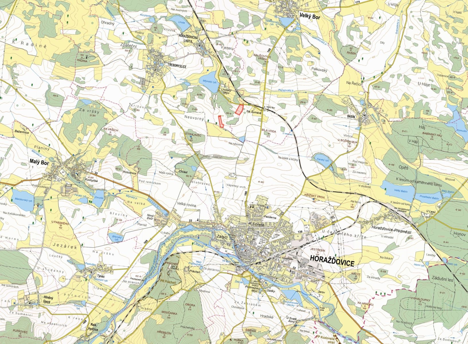 Prodej zemědělský pozemek - Horažďovice Horažďovická Lhota - 2