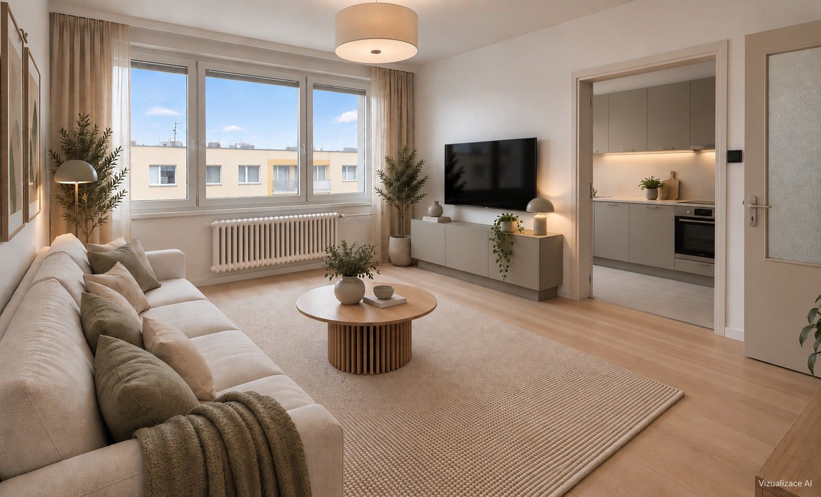 Byt 4+1 · 77 m² · Toušeňská, Praha - 4