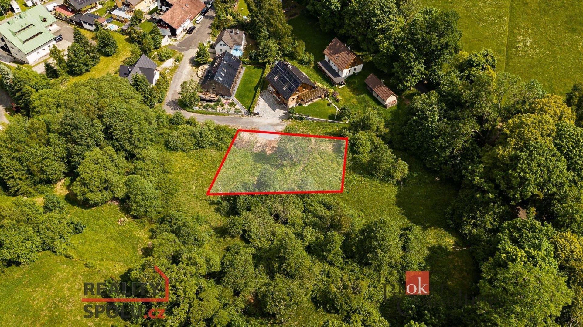 Pozemky pro bydlení, Železná Ruda, 800 m²