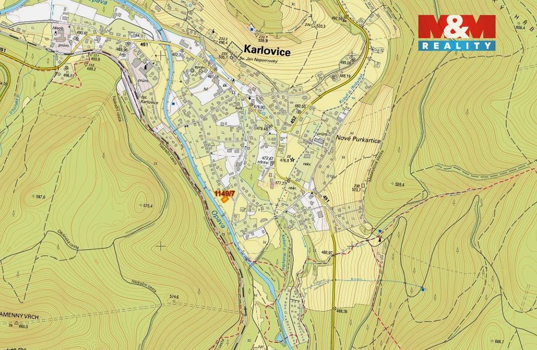 Prodej pozemek pro bydlení - Karlovice, 793 23