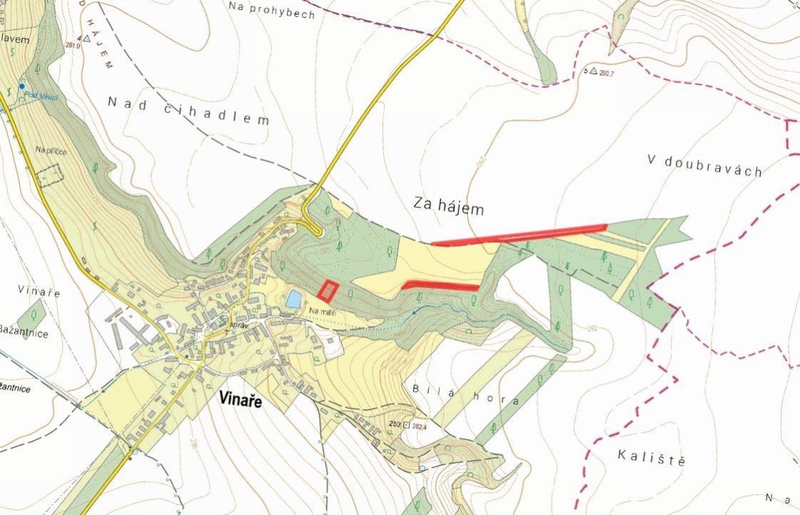Zemědělské pozemky, Vinaře - 2