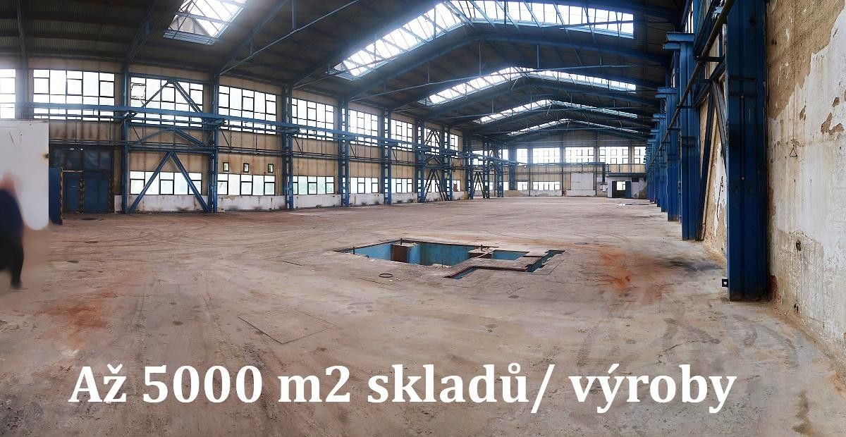 Pronájem sklad - Obecnická, Příbram, 500 m²