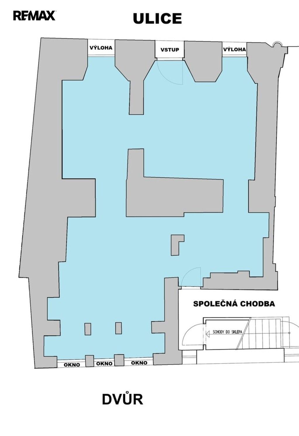 Obchodní prostory · 72 m² · Resselovo náměstí 112, Chrudim I - 3