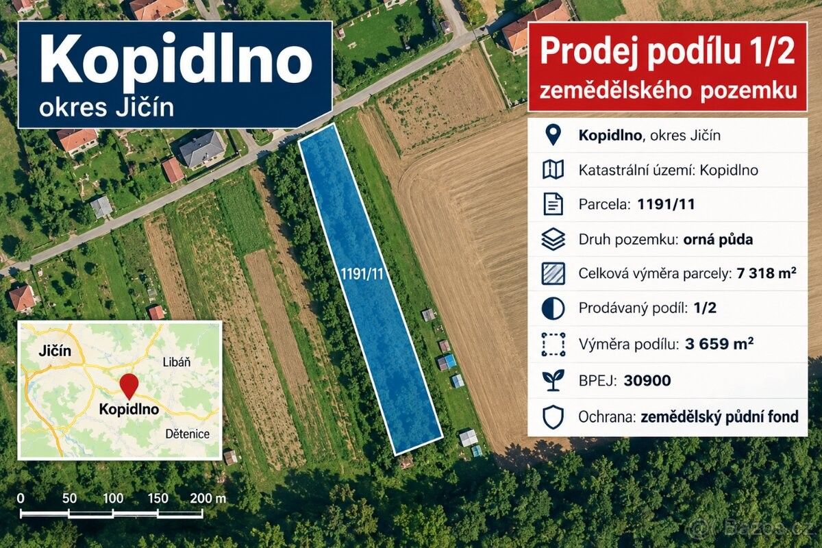 Pozemky pro bydlení, Kopidlno, 507 32 - 1