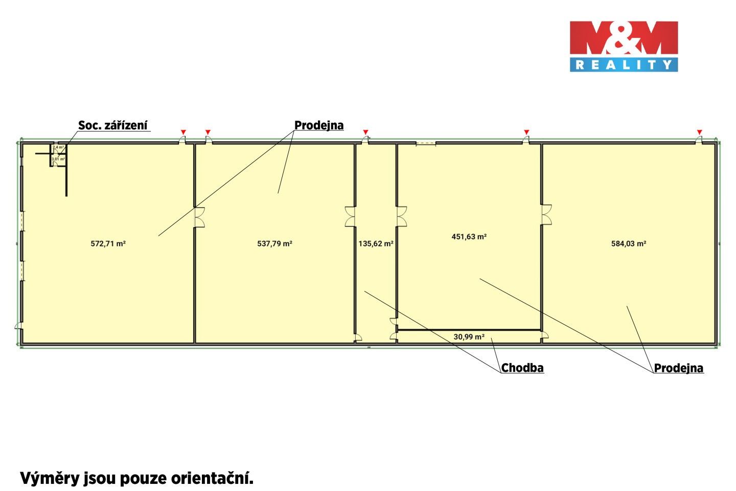 Pronájem sklad - Karlova, Cheb, 2 200 m² - 5