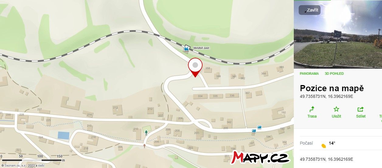 Prodej pozemek pro bydlení - Vendolí, 1 127 m²