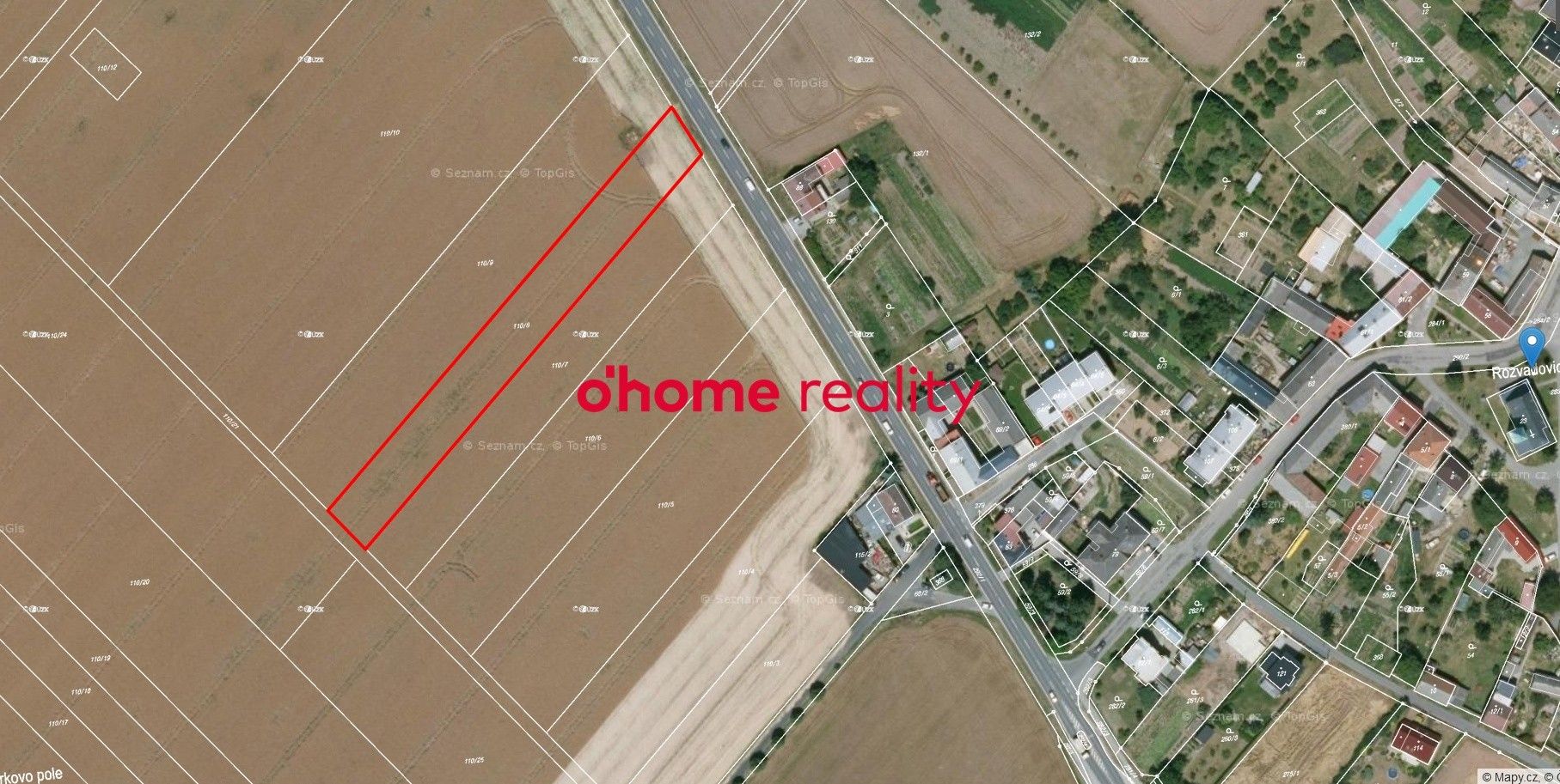 Zemědělské pozemky, Rozvadovice, Litovel